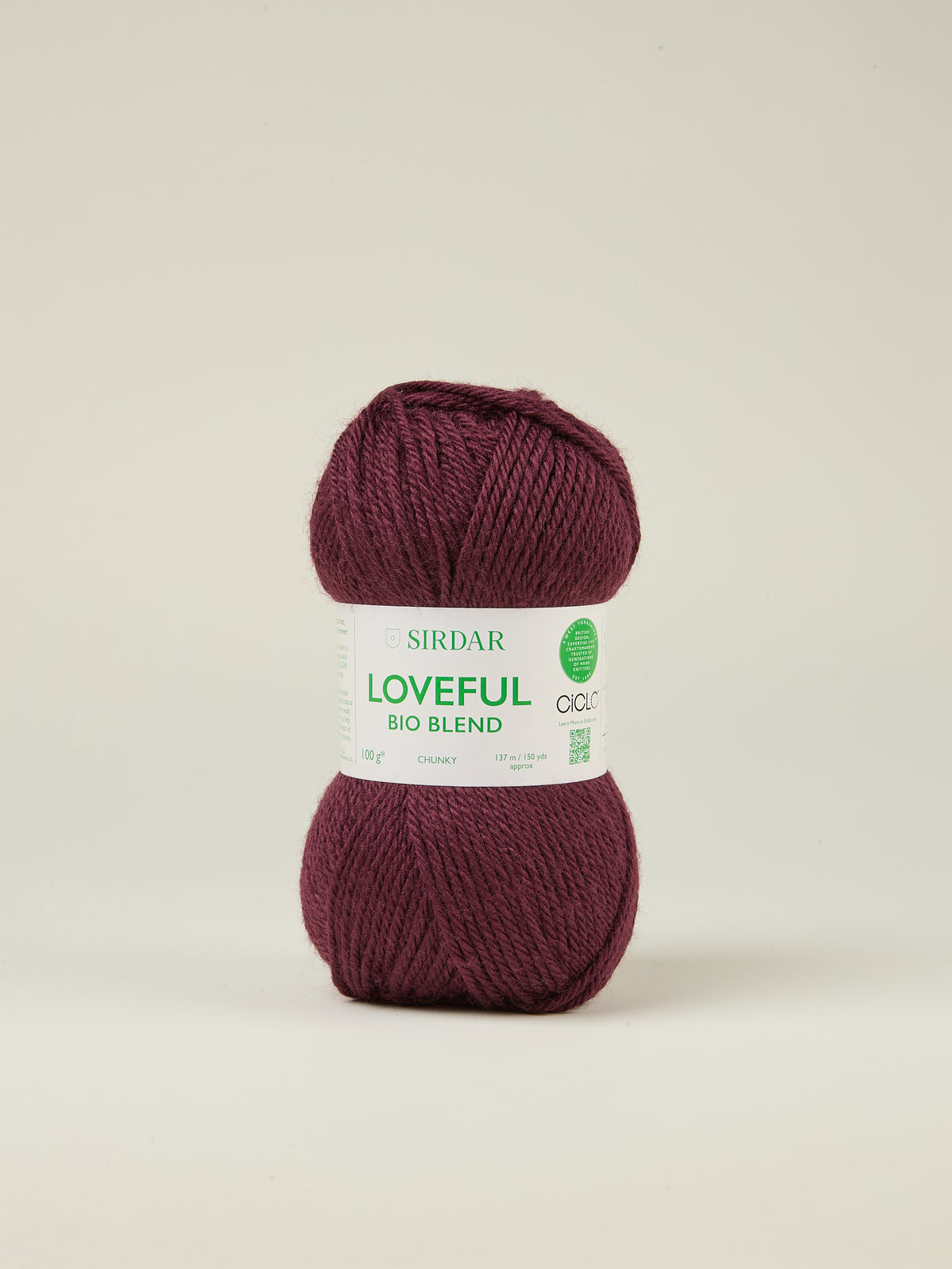 SIRDAR LOVEFUL BIO BLEND CHUNKY 100g