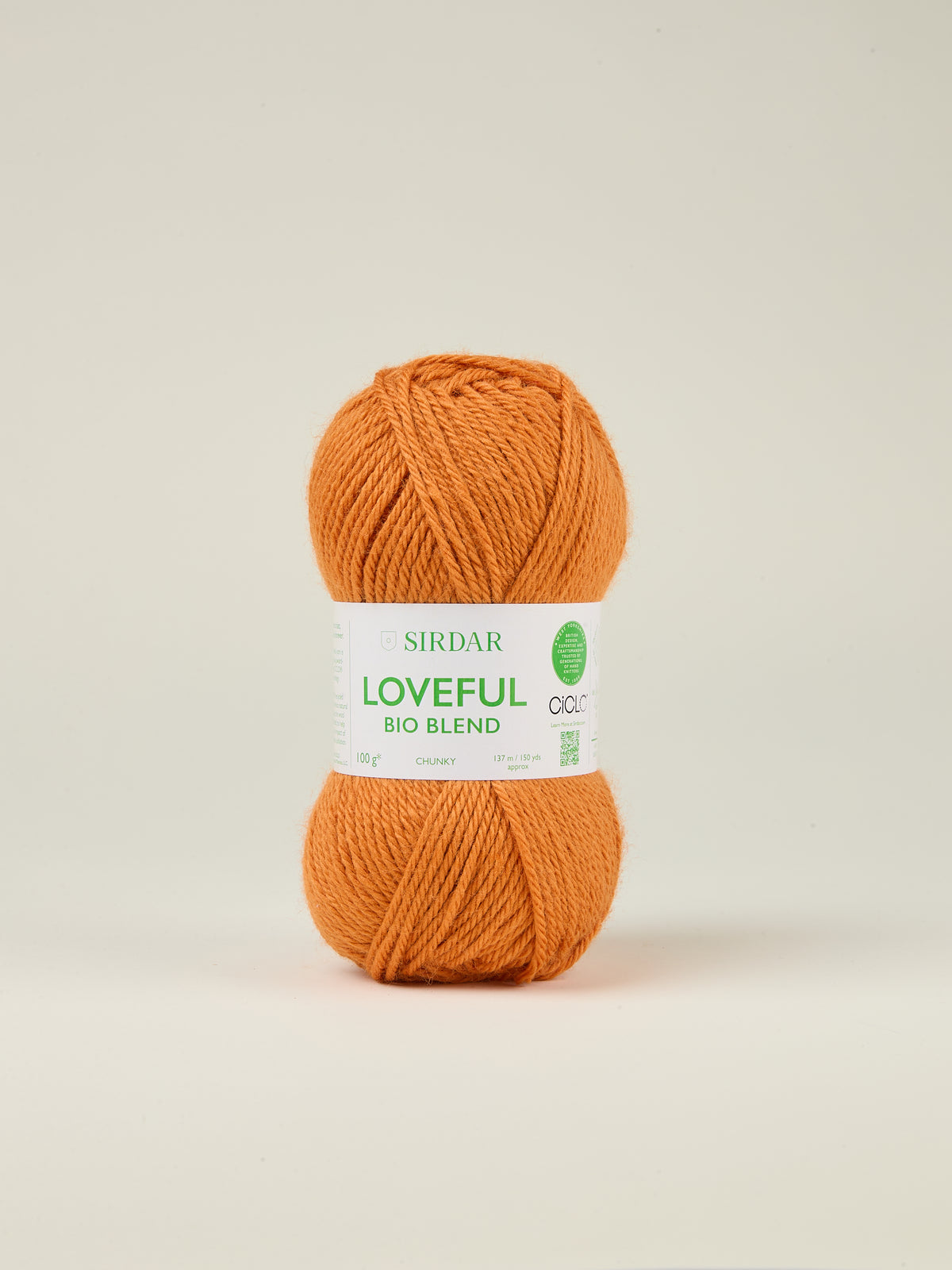 SIRDAR LOVEFUL BIO BLEND CHUNKY 100g