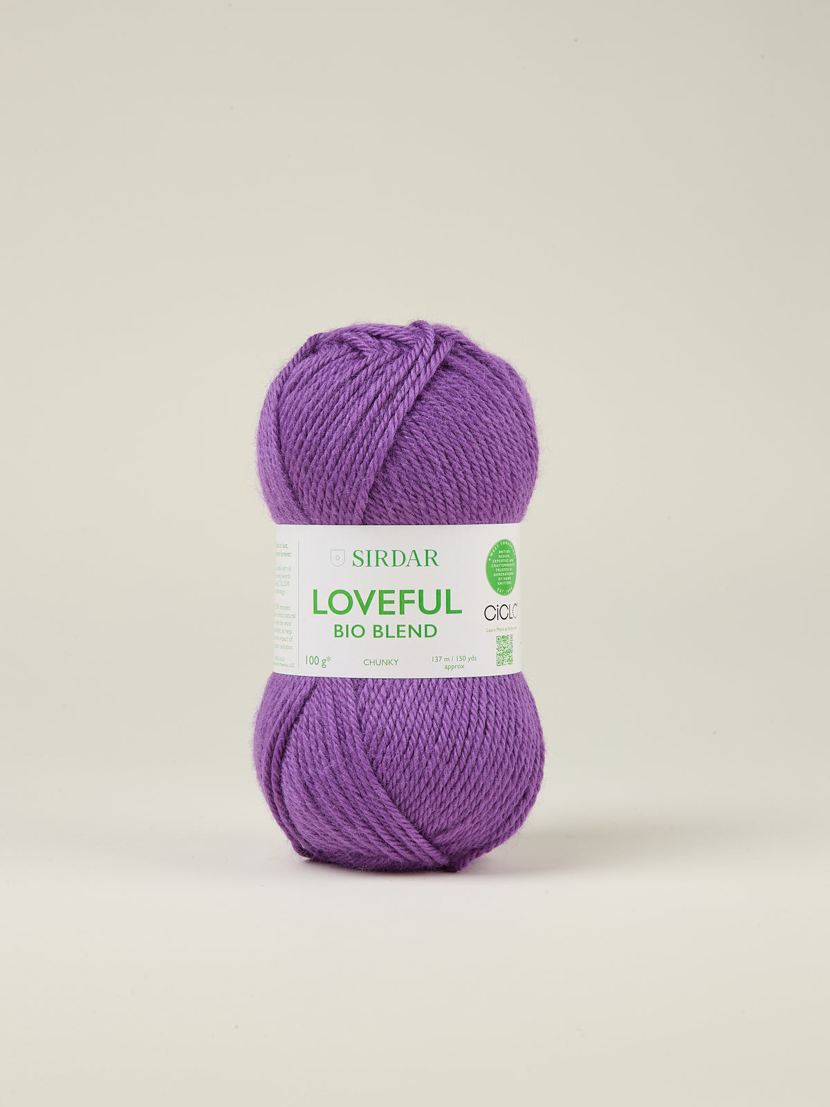 SIRDAR LOVEFUL BIO BLEND CHUNKY 100g