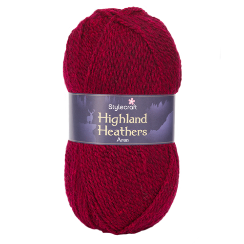 Stylecraft Highlands Heather Aran 100g
