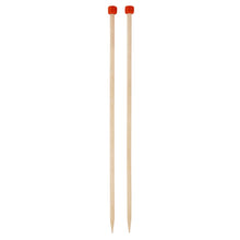 Load image into Gallery viewer, Knit Pro basix Beech Knitting Needles 30cm
