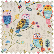Load image into Gallery viewer, Craft Bag with Wooden Handles: Twit Twoo
