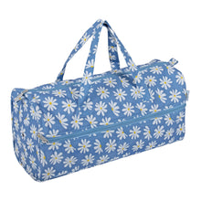 Load image into Gallery viewer, Knitting Bag: Denim Daisies
