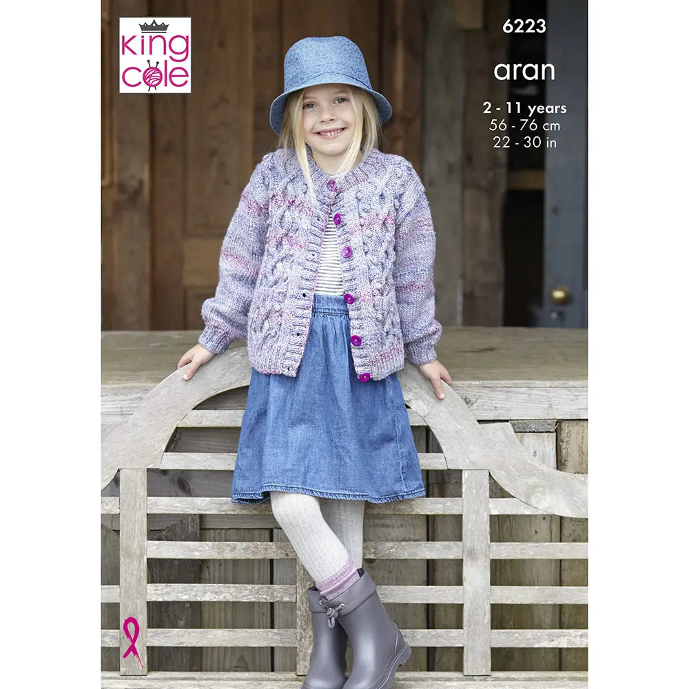 Childrens Jackets King Cole Pattern 6223