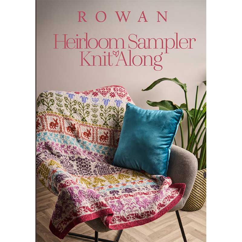 Heirloom Sampler Blanket Knit Along in Rowan Felted Tweed Dk - by Martin Storey