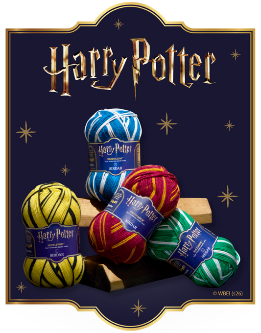 HARRY POTTER™ SELF-STRIPING SCARF YARN BY SIRDAR