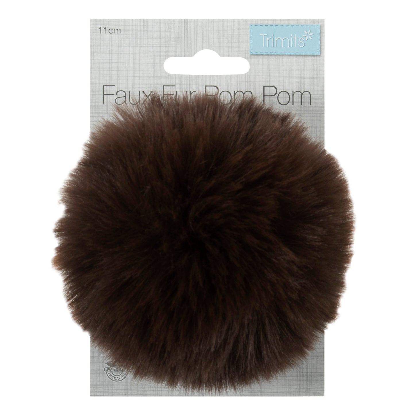 Faux Fur Pom Pom 11cm