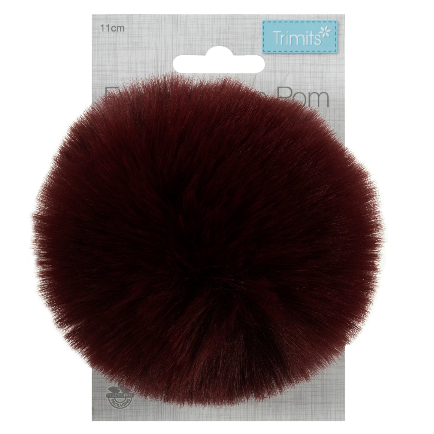 Faux Fur Pom Pom 11cm