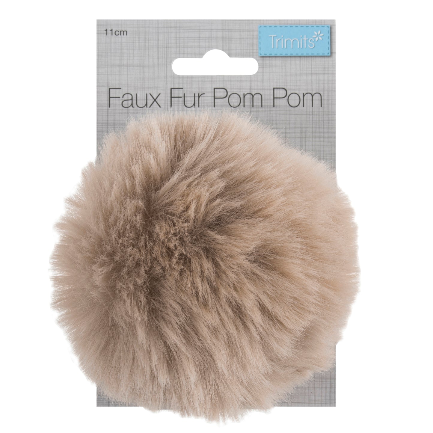 Faux Fur Pom Pom 11cm