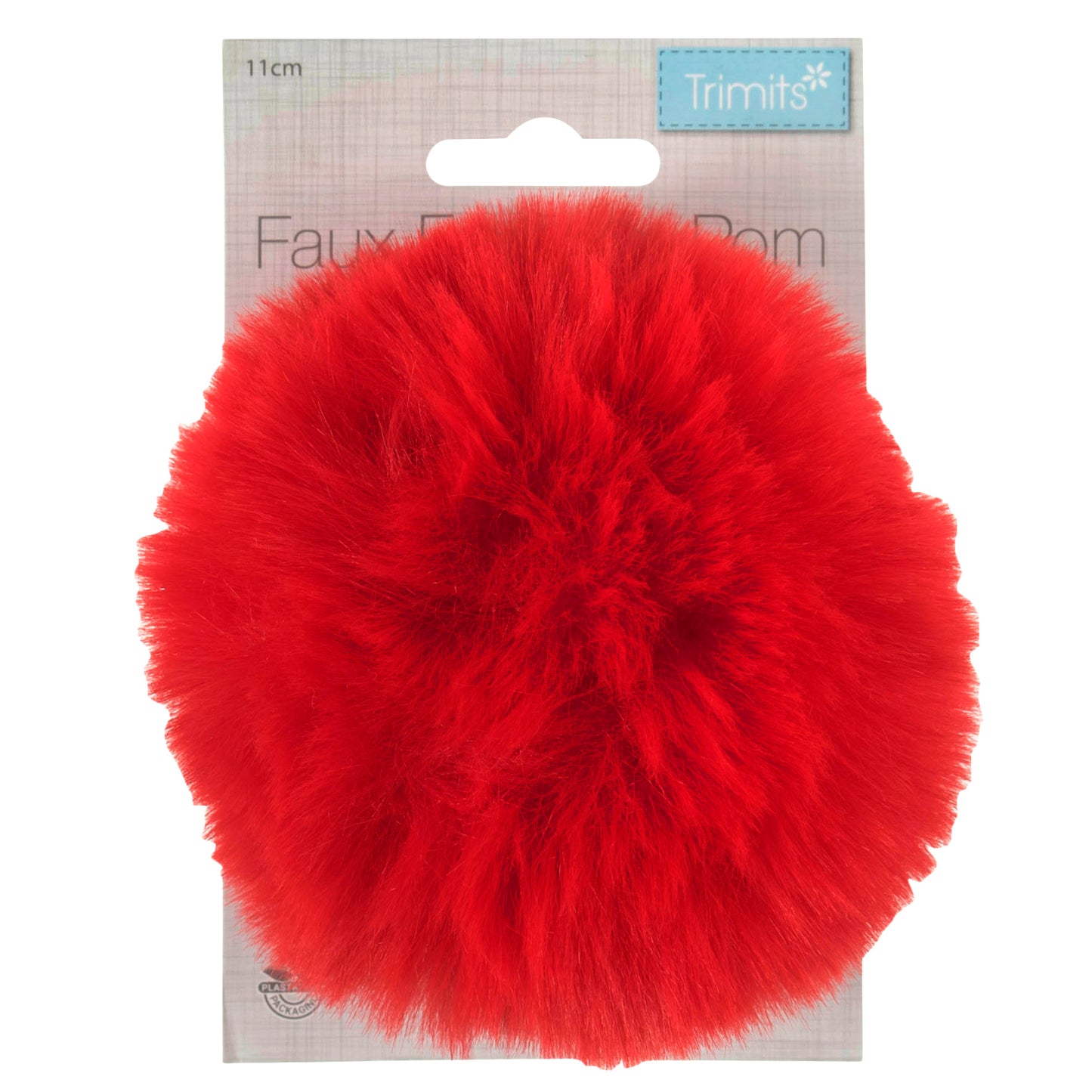 Faux Fur Pom Pom 11cm