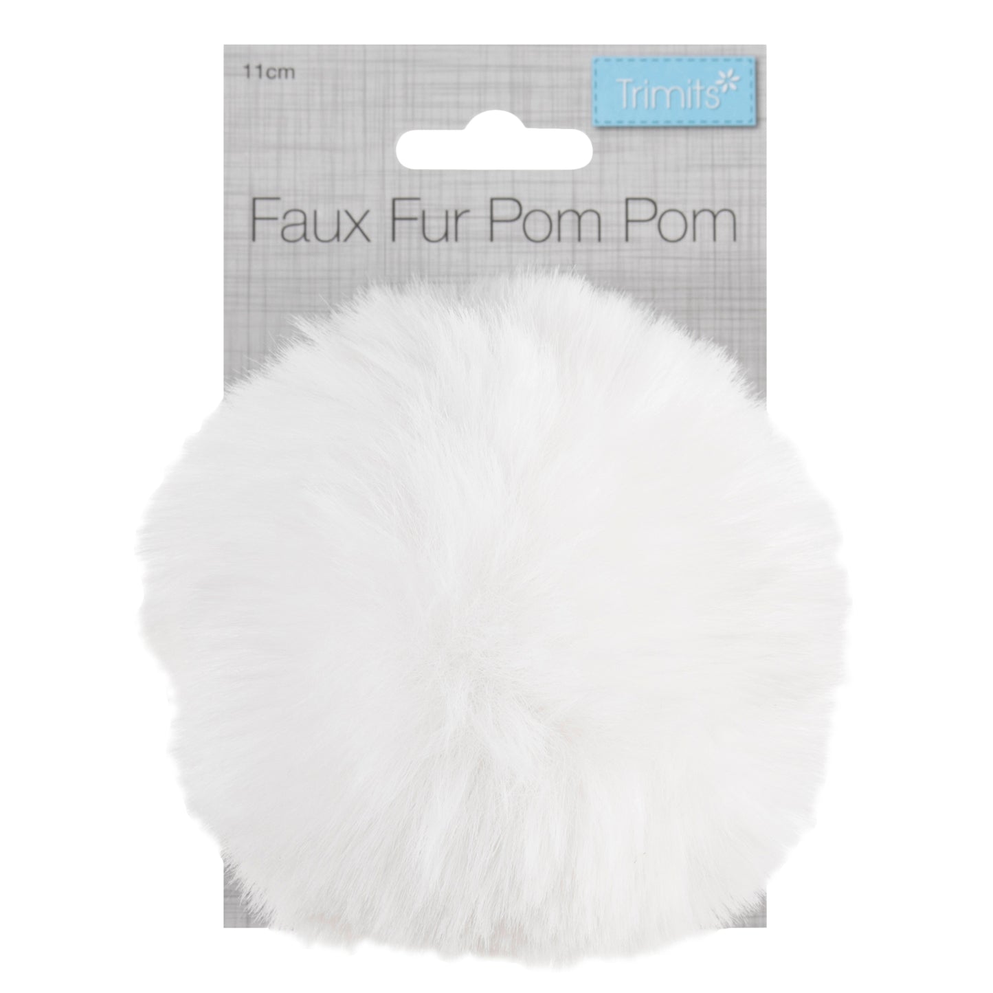 Faux Fur Pom Pom 11cm