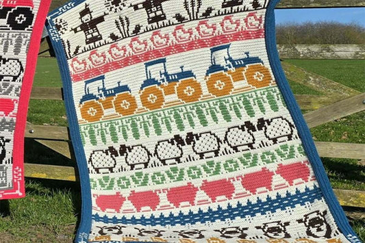 Rosina Crochets - Harmony Farm CAL - Arable Blanket (Stylecraft Yarn Pack)