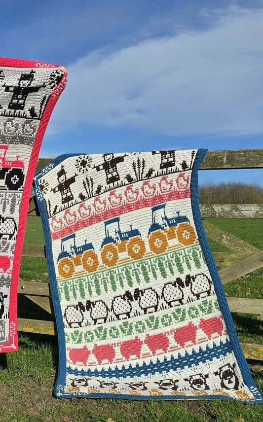 Rosina Crochets - Harmony Farm CAL - Arable Blanket (Stylecraft Yarn Pack)