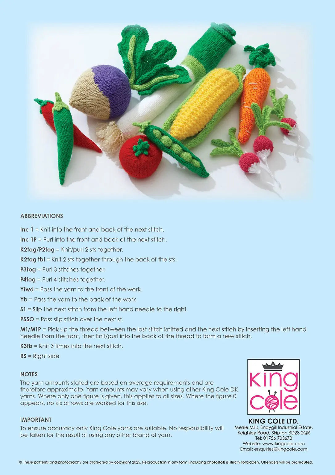 King Cole Treat Street Book One