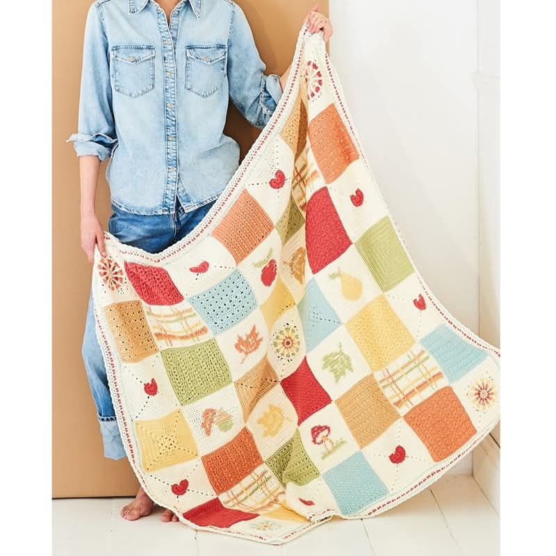Stylecraft Love Letters to Autumn Misty Moors CAL by MadebyAnita