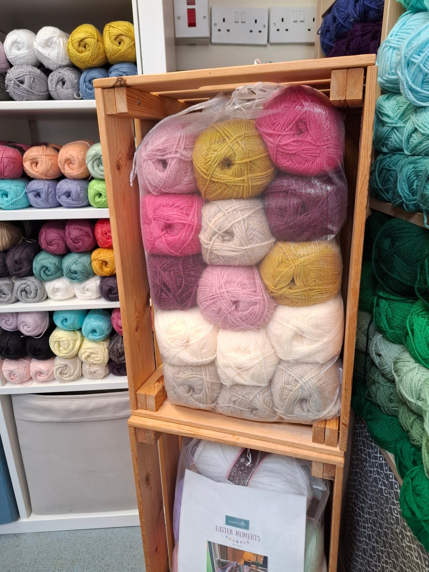 Quiet Sky Blanket Made by Anita (Stylecraft Yarn Pack with Pattern Booklet)