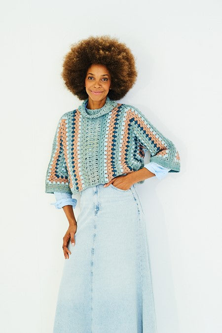 Stylecraft Pattern 10178 - Softie, Moorland
Crochet Sweater & Cardigan