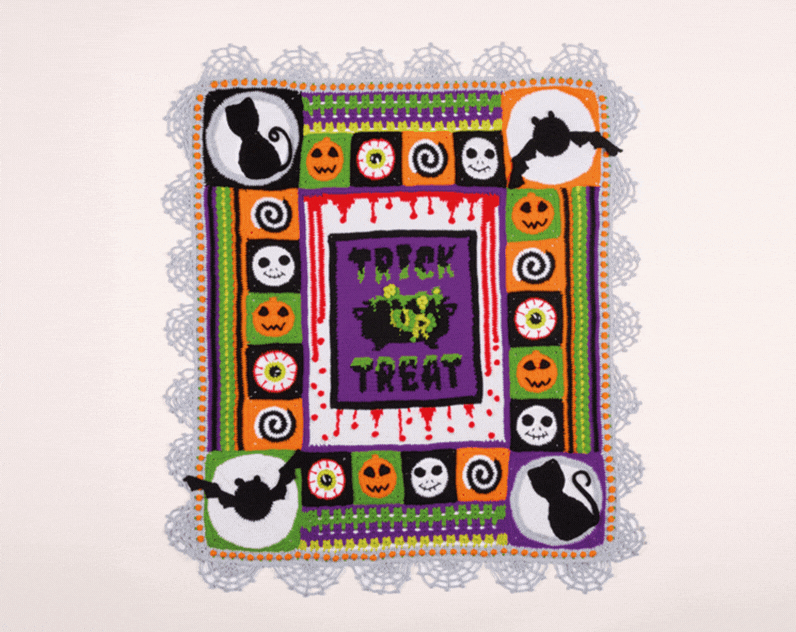 TRICK OR TREAT HALLOWEEN CROCHET ALONG