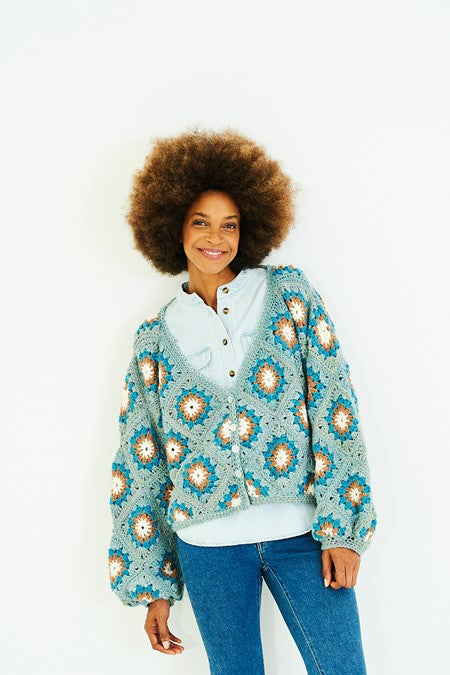 Stylecraft Pattern 10177 - Softie, Moorland
Crochet Cardigan & Sweater