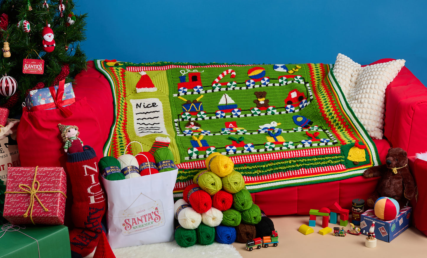 Sirdar Christmas Crochet Along 2025